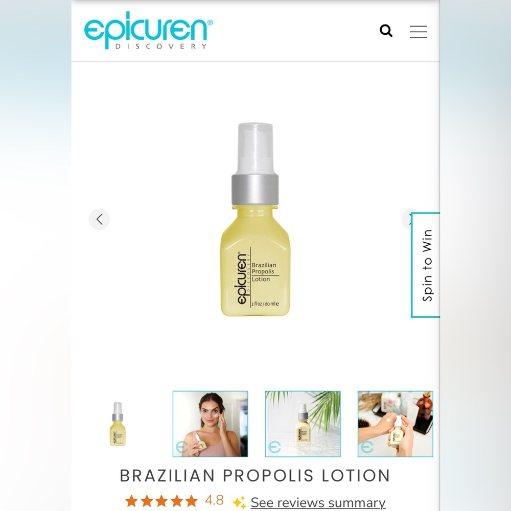 BRAZILIAN PROPOLIS LOTION